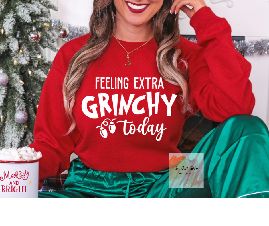 FEELING EXTRA GRINCHY CREWNECK