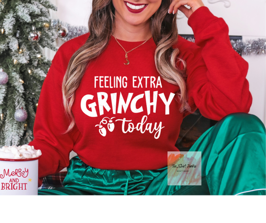 FEELING EXTRA GRINCHY CREWNECK